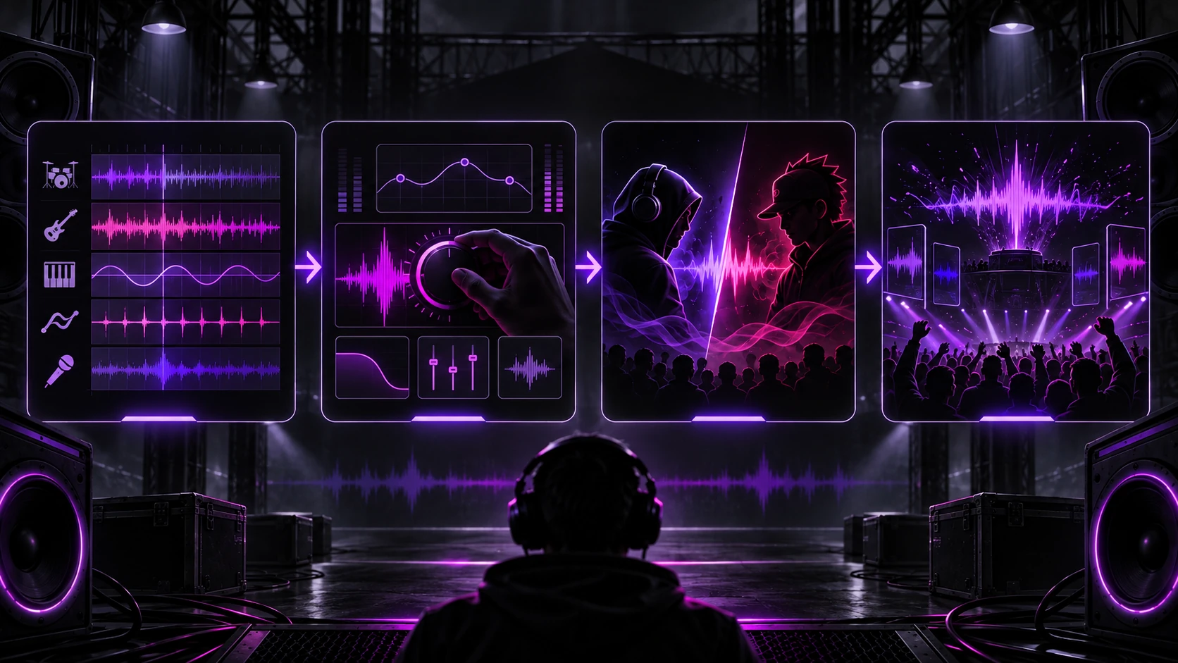 Clarity Over Resonance basic gameplay loop diagram