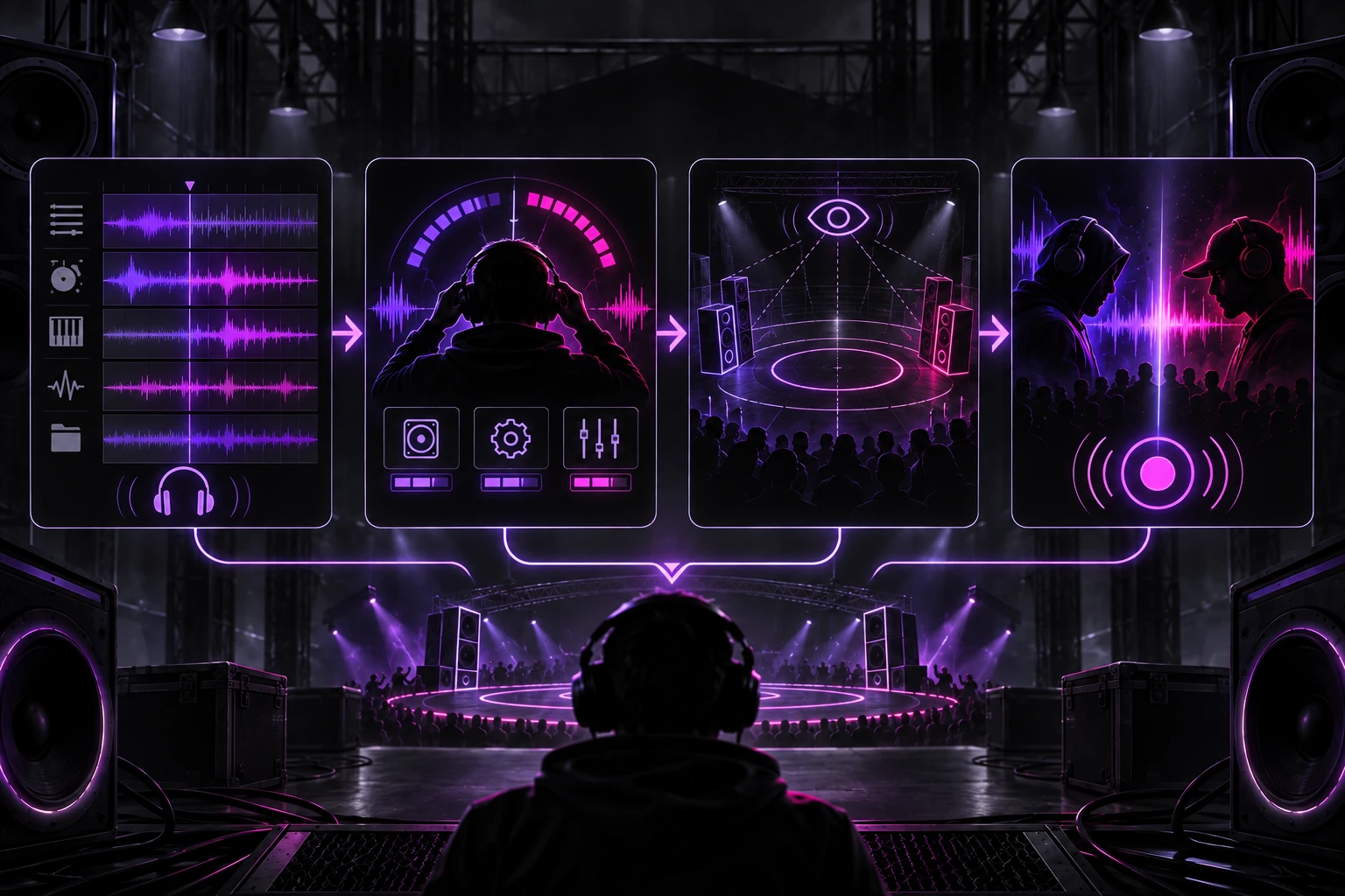 Clarity Over Resonance sound battle preparation diagram