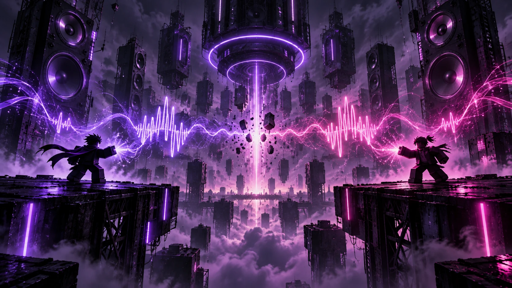 Clarity Over Resonance sound battle visual